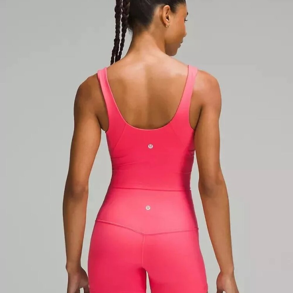lululemon NWT Align™ Tank Top Light Support, A/B Cup sz 8 Glaze Pink